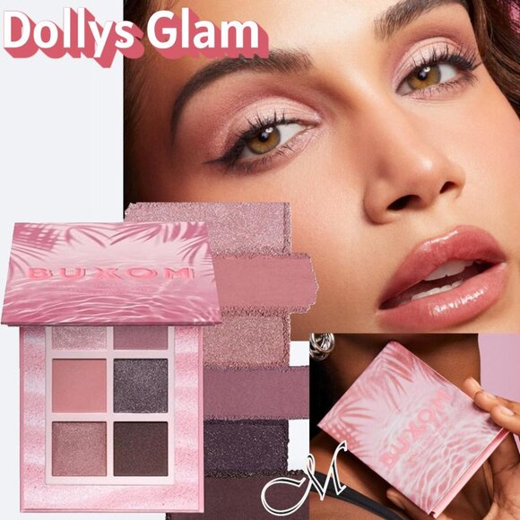 BUXOM Dolly's* Glam Getaway Eyeshadow Palette ~ 6 Rich Shades-Full Size NIB - Picture 1 of 13